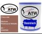 Preview: Chevrolet, Medium Rosewood Metallic, 82 / WA8990: 1L Lackdose, von ATW Autoteile West.